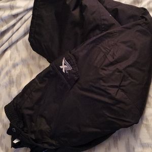 Boys black snow pants size 10/12
